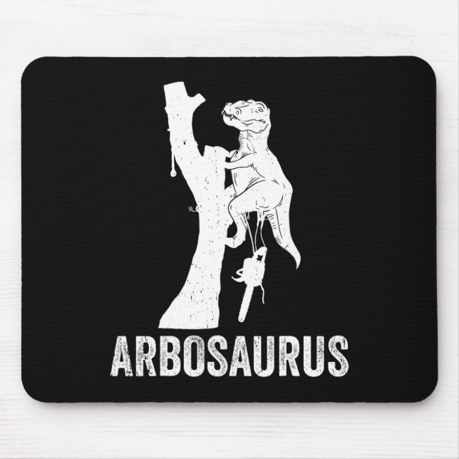 Abrosaurus Arborist Trädklättring Trädfällning Arb Musmatta (Framsidan)