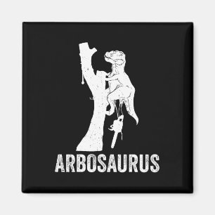 Abrosaurus Arborist Trädklättring Trädklyvning Arb Magnet