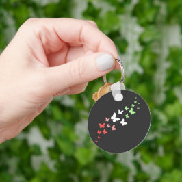 Abrosexuell Fjärilsstolthet Nyckelring