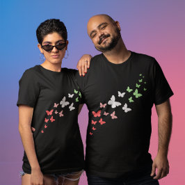 Abrosexuell Fjärilsstolthet T Shirt