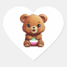Abrosexuellt Pride Bear Sticker, Abrosexuell Flagg