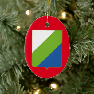 Abruzzerna, Italien - jackande av arm Julgransprydnad Keramik