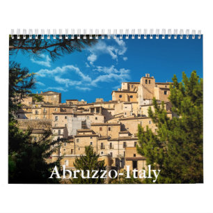 Abruzzerna-Italien-kalender Kalender