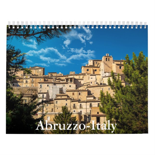 Abruzzerna-Italien-kalender Kalender (Omslag)