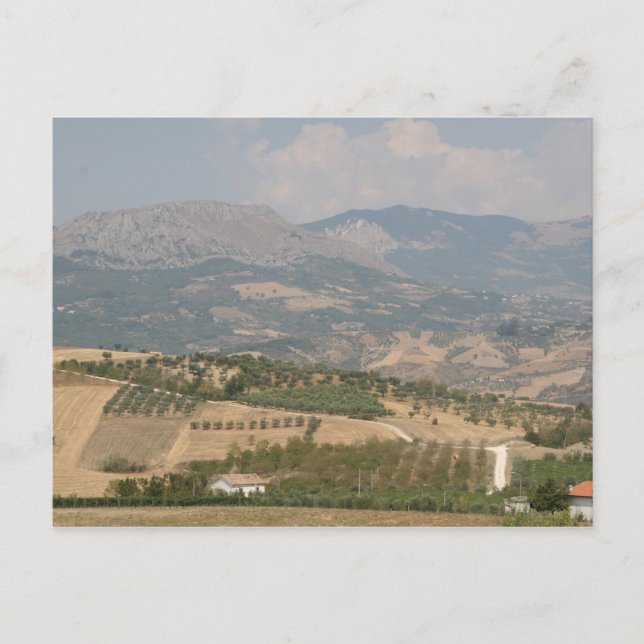 Abruzzi vykort (Framsida)