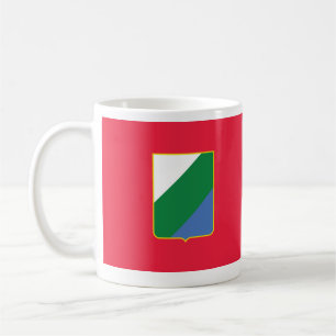 Abruzzo bandiera, italien kaffemugg