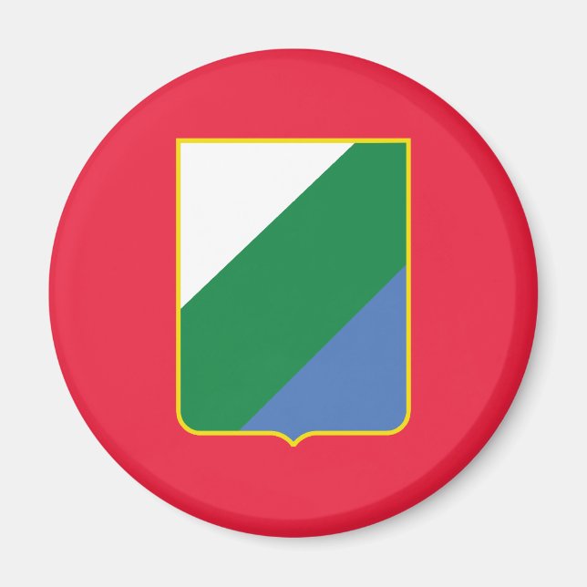 Abruzzo, Italien Magnet (Framsidan)