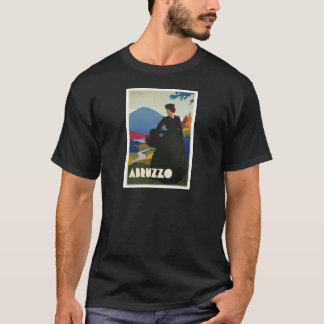 Abruzzo italienvintage resoraffisch t-shirt