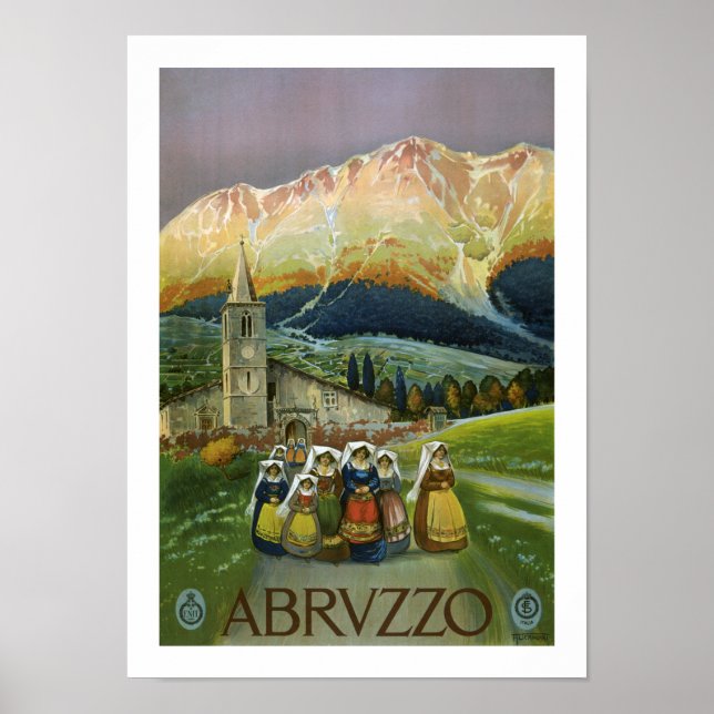 Abruzzo Poster (Framsidan)