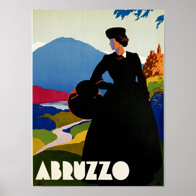 Abruzzo Poster (Framsidan)