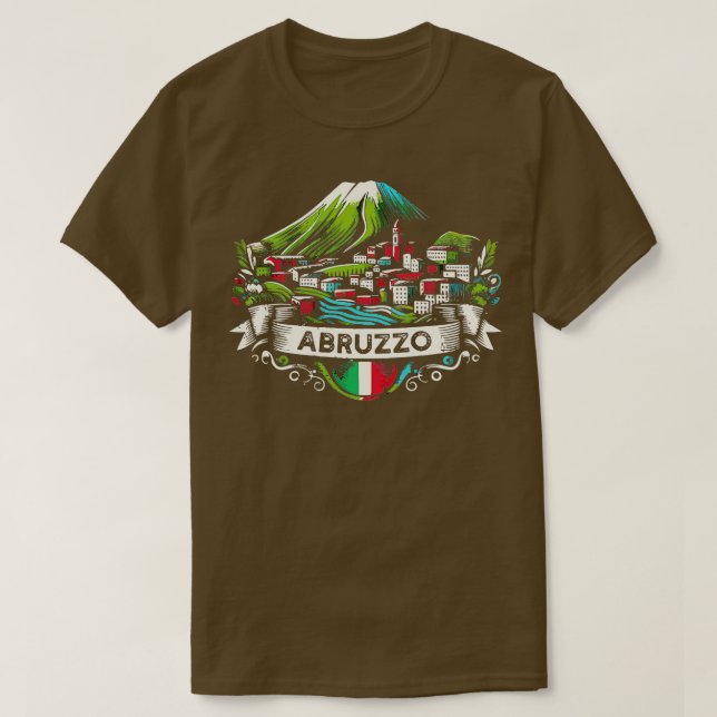 Abruzzo T Shirt (Design framsida)