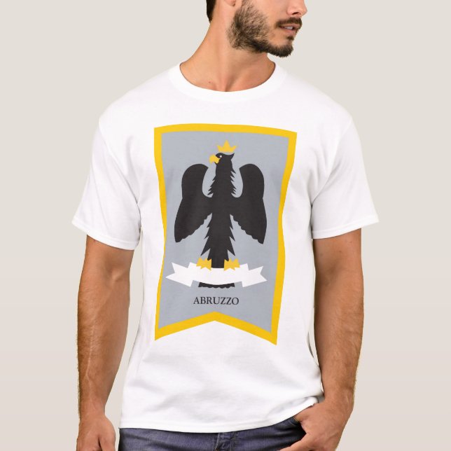 Abruzzo T skjorta Tee Shirt (Framsida)