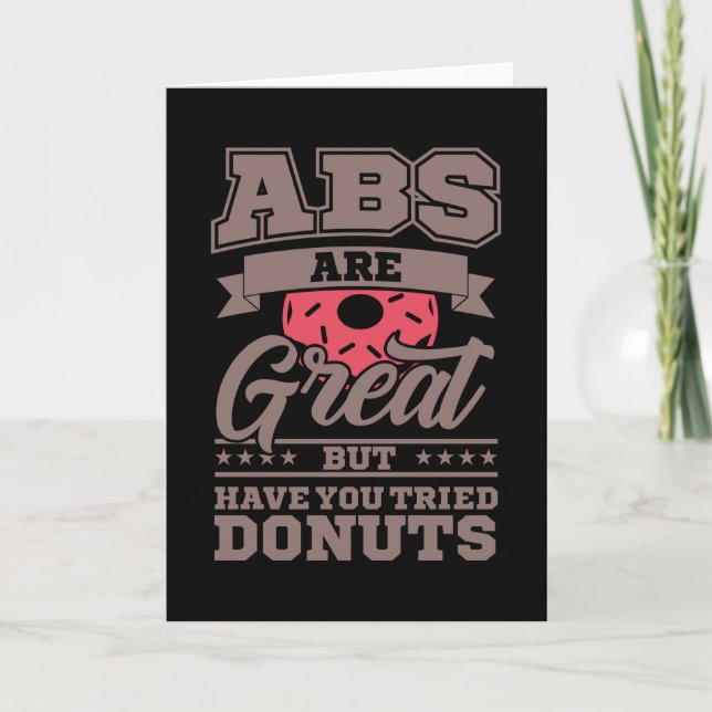 ABS är bra men har du provat DONUTS Roligt Kort (Framsida)