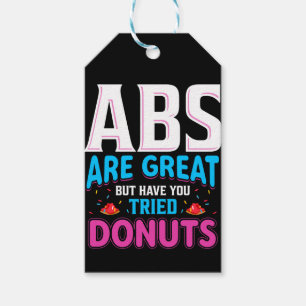 Abs är Underbara, men har du provat donuts? Presentetikett