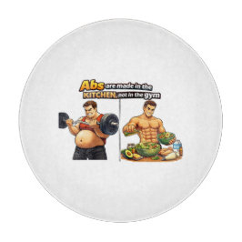 Abs Are Made in the Kitchen Chopping Board