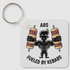 Abs och kebabar nyckelring