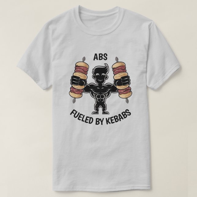 Abs och Kebabs T Shirt (Design framsida)
