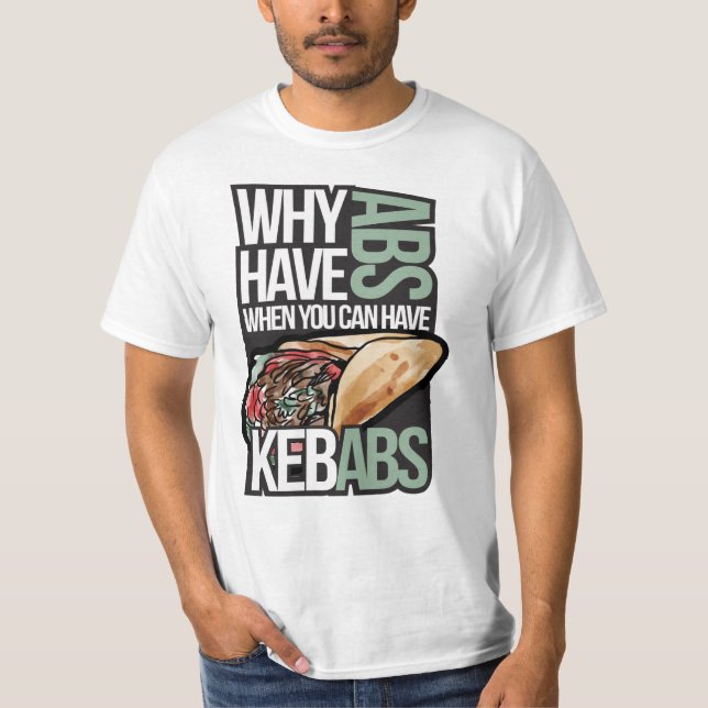 Abs och Kebabs utslagsplats Tee (Framsida)