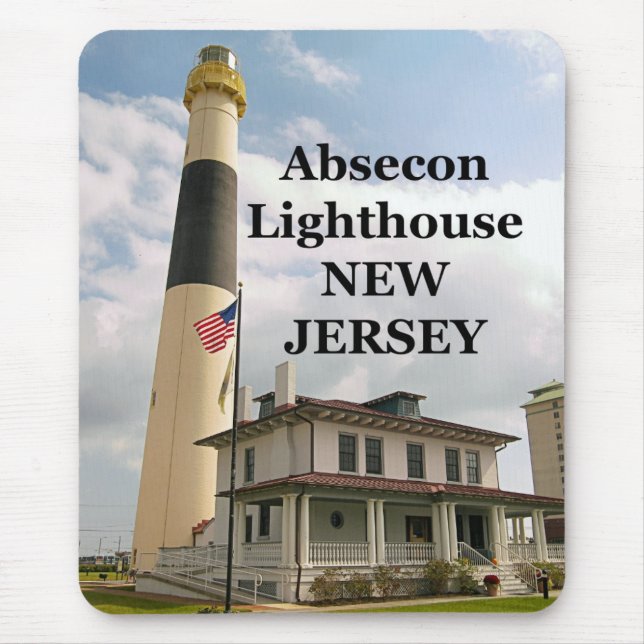 Absecon Lighthouse, New jersey Mousepad Musmatta (Framsidan)