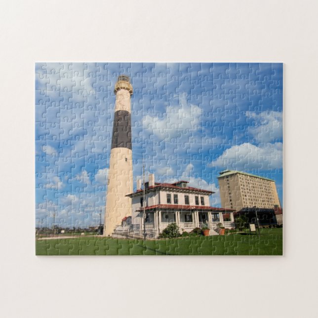 Absecon Lighthouse, New jersey Puzzle Pussel (Horisontell)