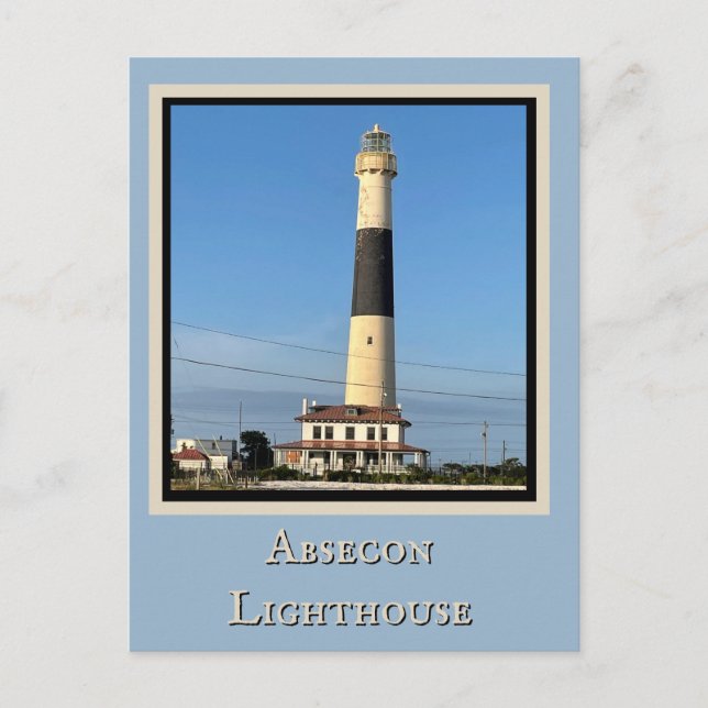 Absecon Lighthouse-vykort Vykort (Framsida)