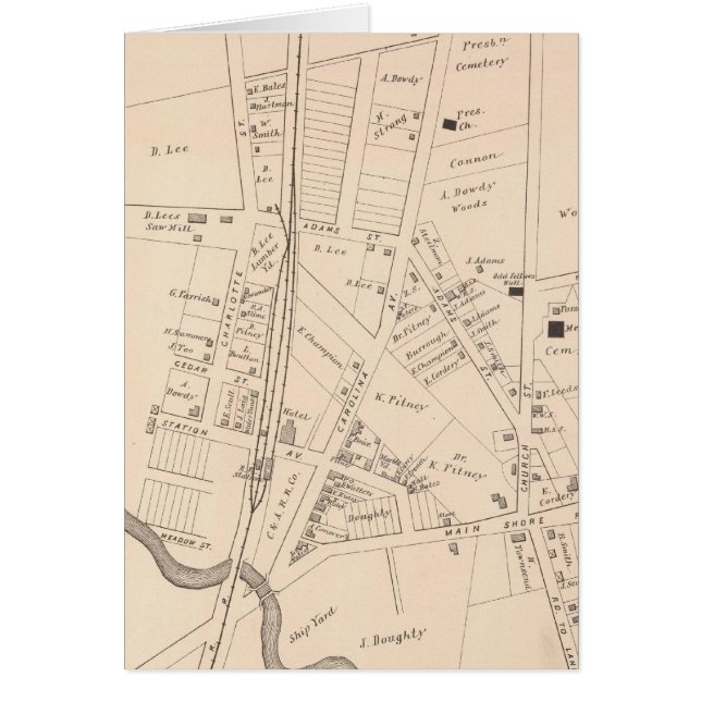 Absecon, New jersey Hälsningskort (Framsidan)