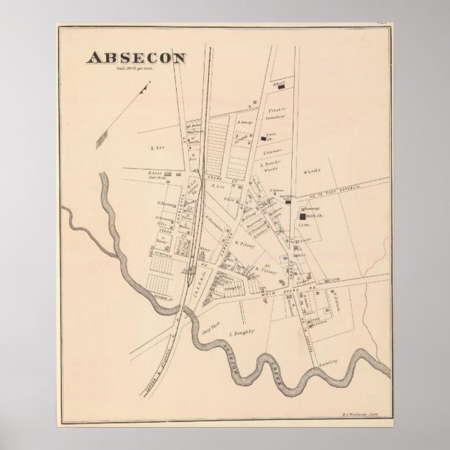 Absecon, New jersey Poster (Framsidan)