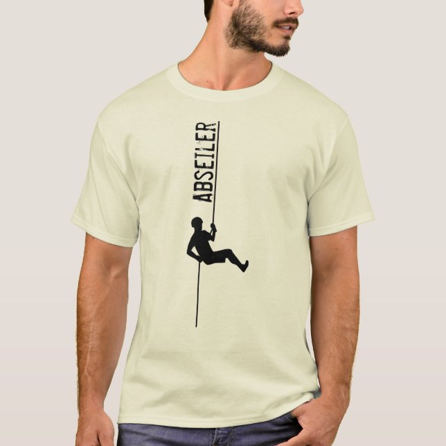 Abseiler T Shirt (Framsida)