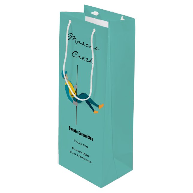 Abseiling (Framsidan Vinklad)