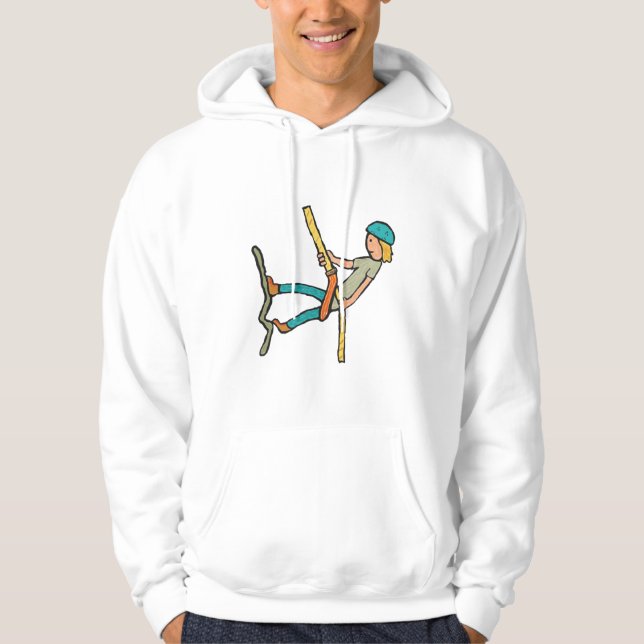 Abseiling Hoodie (Framsida)