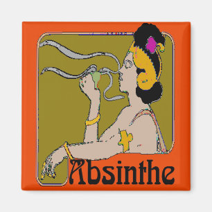 Absinitj kvinna magnet