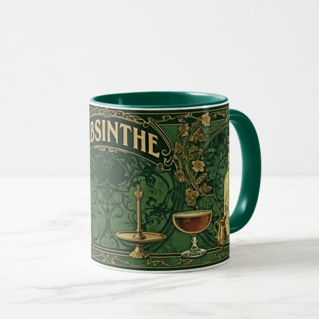 Absint Mugg (Framsida höger)