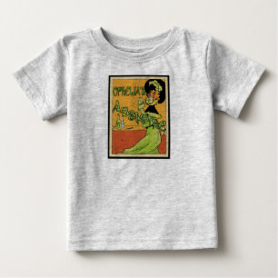 Absinthe 1890-talet Stil T-shirt