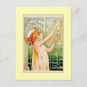 Absinthe Advert Vykort