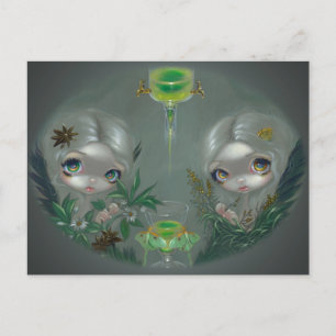 "Absinthe: Anise and Artemisia’ Postcard Vykort