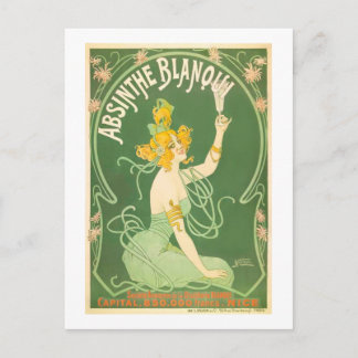 Absinthe Blanqui Nover Fine Art Vykort