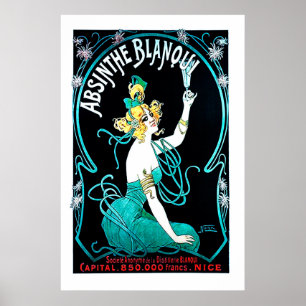Absinthe Blanqui Poster