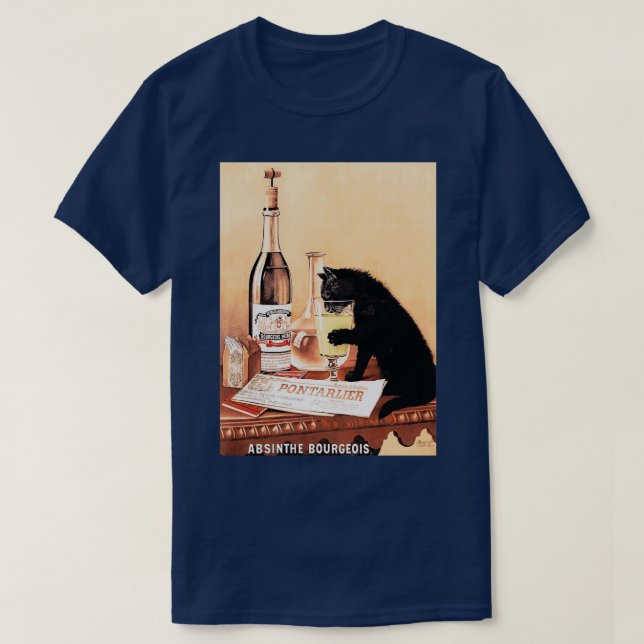 Absinthe Bourgeois T Shirt (Design framsida)