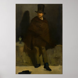 Absinthe Drinker by Manet - Poster