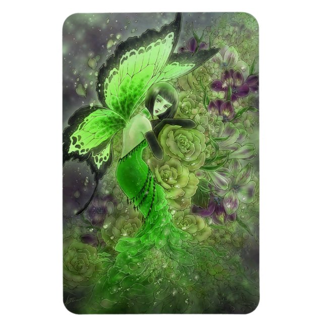 Absinthe Fairy Art Magnet (Vertikal)