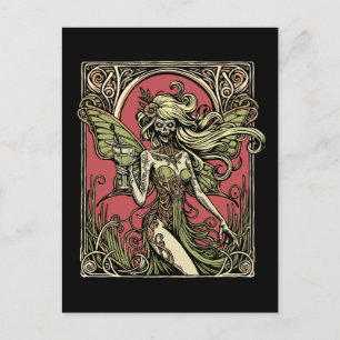 Absinthe Fairy Vykort