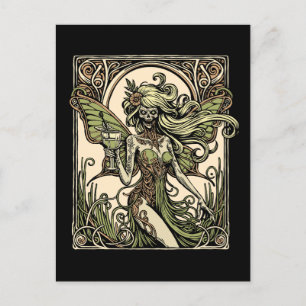 Absinthe Fairy Vykort