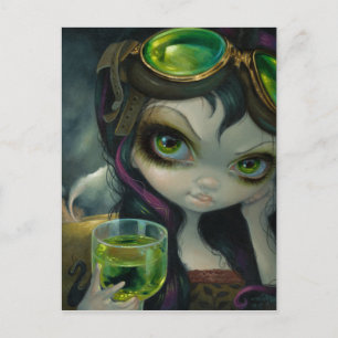 "Absinthe Goggles" vykort