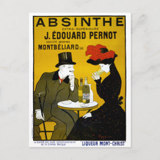 ABSINTHE gör en hjärtväxt. Vykort