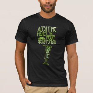 Absinthe gör hjärtan att växa mer förtjust tee