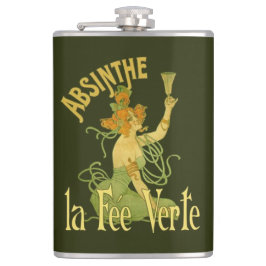 Absinthe Grönt Fairy La Fee Verte, Poster Steampun Fickplunta