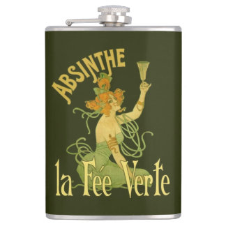 Absinthe Grönt Fairy La Fee Verte, Poster Steampun Fickplunta