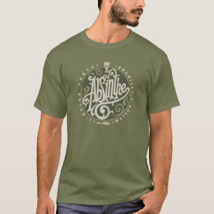 Absinthe logotyp t shirt