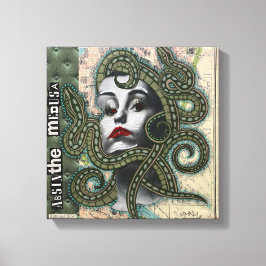 Absinthe Medusa av Natalie Schorr Canvastryck