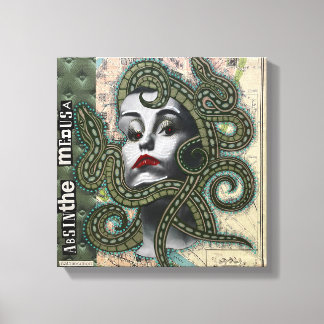 Absinthe Medusa av Natalie Schorr Canvastryck